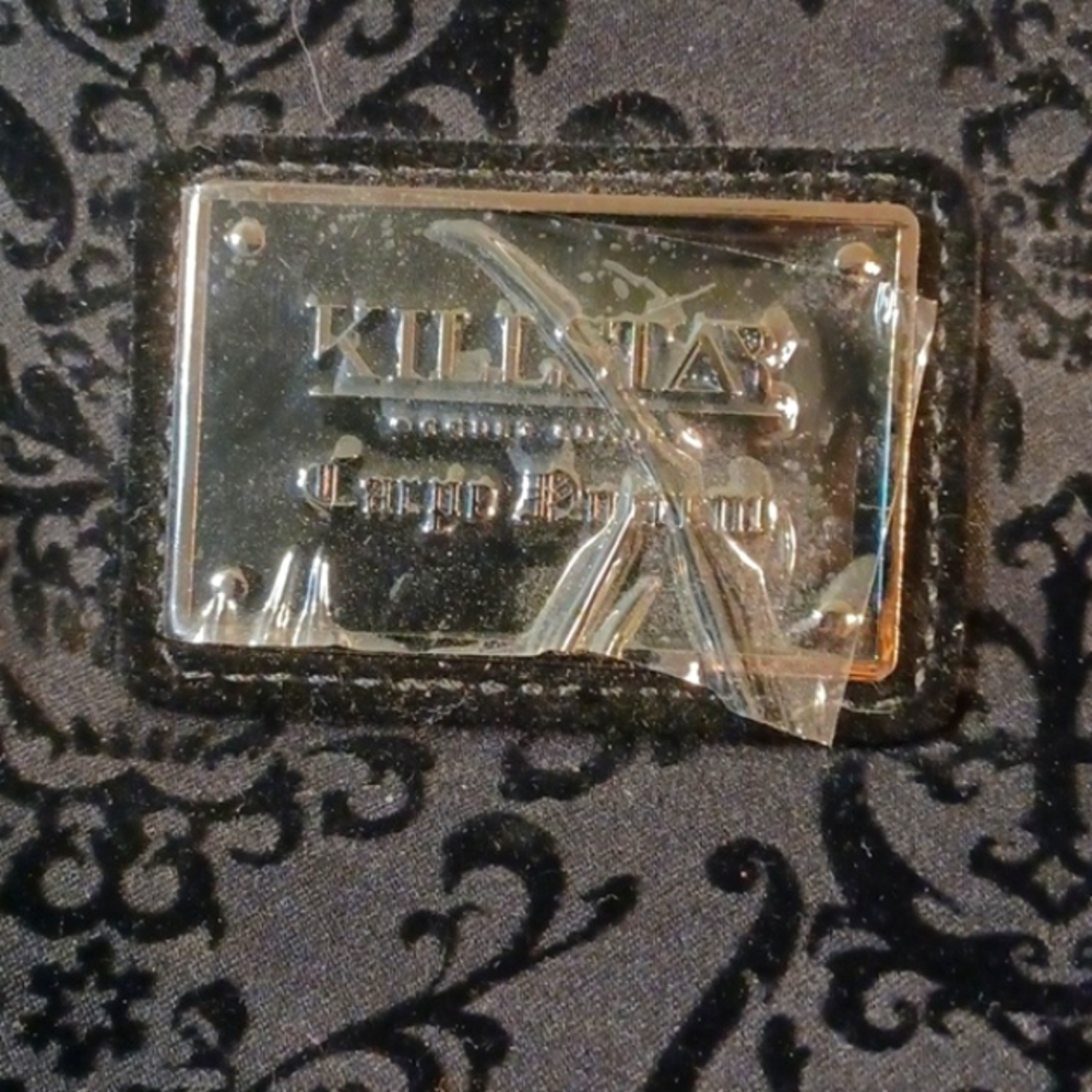 KILLSTAR BANSHEE HANDBAG HANDELS AND CROSSBODY STRAP VELVET STRAPS AND HANDEL - Picture 10 of 17